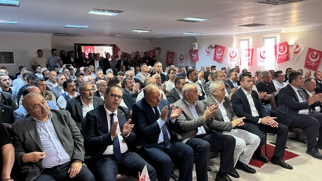 BBP Salıpazarı İlçe Başkanlığına yeniden Mehmet Candan seçildi