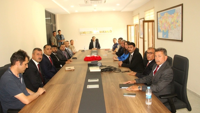 Çemişgezek Kaymakamı Levent Küçük, görevine başladı