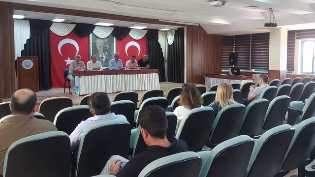 Merzifon'da eğitim değerlendirme toplantısı yapıldı