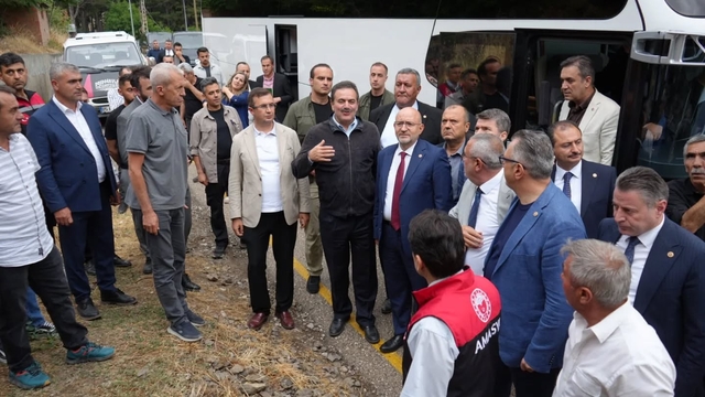 TBMM Zirai Don Araştırma Komisyonu Amasya'da incelemelerde bulundu