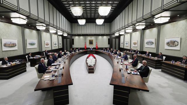 Cumhurbaşkanlığı Kabinesi toplandı