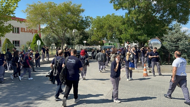 Eskişehir'de fabrika yangını