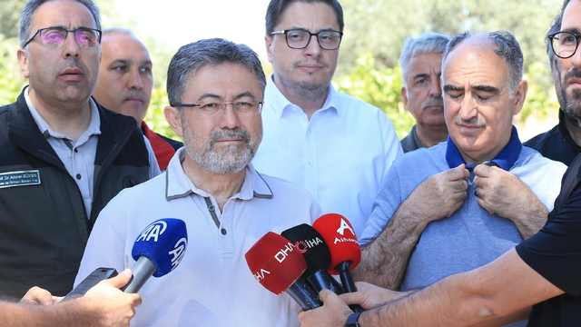 Manisa'daki orman yangını 3'üncü gününde (2)