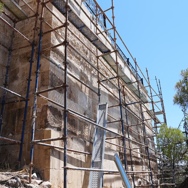 Kahramanmaraş Kalesi'nde restorasyon çalışmaları başladı