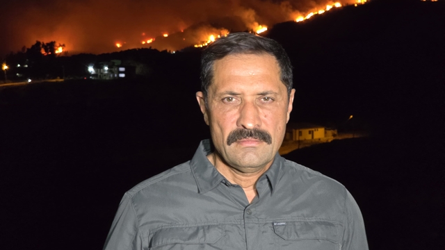 Hatay'da orman yangını (5)