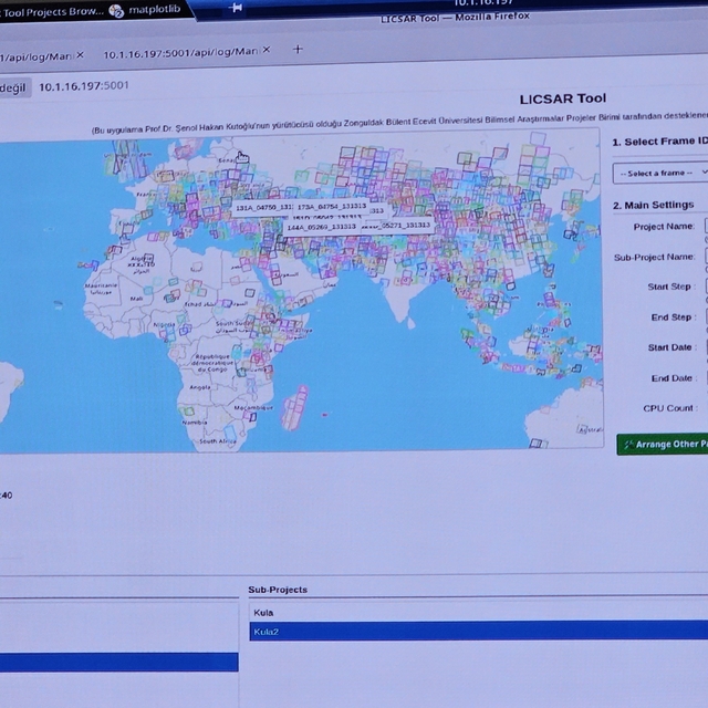 16 ayrı işlemi yapıp heyelanı önceden uyaracak ve depremleri inceleyebilen...