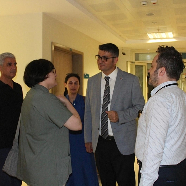 Siirt İl Sağlık Müdürü Hacıoğlu hastanede incelemede bulundu