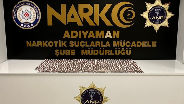 Adıyaman'da uyuşturucu operasyonunda 3 şüpheli yakalandı
