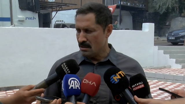 Hatay'daki orman yangını 2'nci gününde (3)