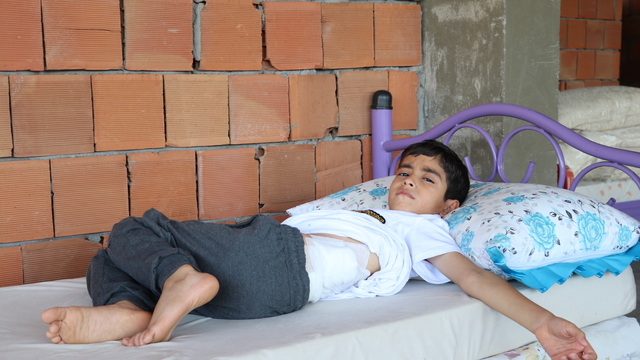 Batman'da yorgun mermi isabet eden çocuk yaralandı