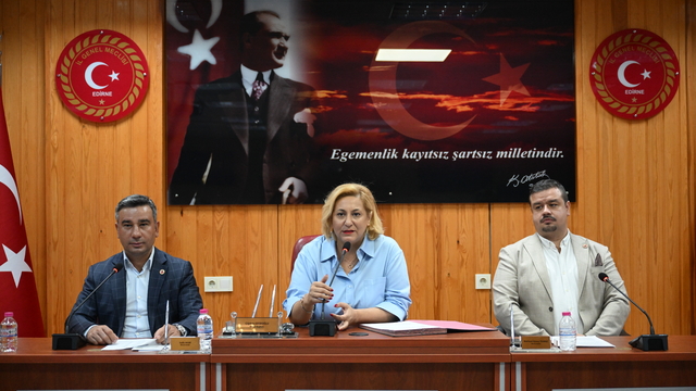 Edirne İl Genel Meclisi temmuz ayı toplantıları başladı