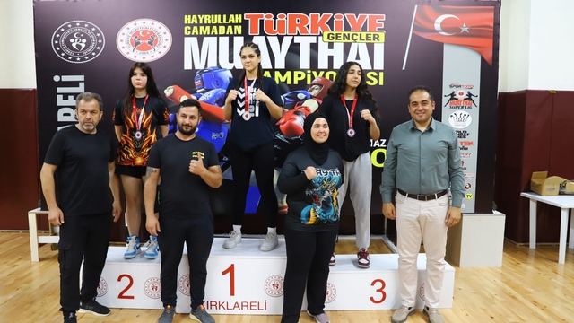 Kırklareli'nde Hayrullah Camadan Gençler Türkiye Muaythai Şampiyonası sona erdi