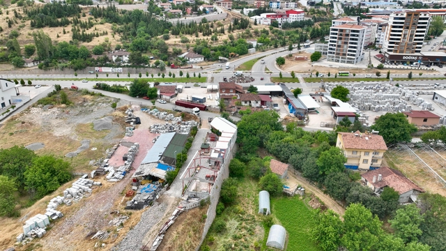 Tokat'ta yeni yol ve köprü çalışması başladı
