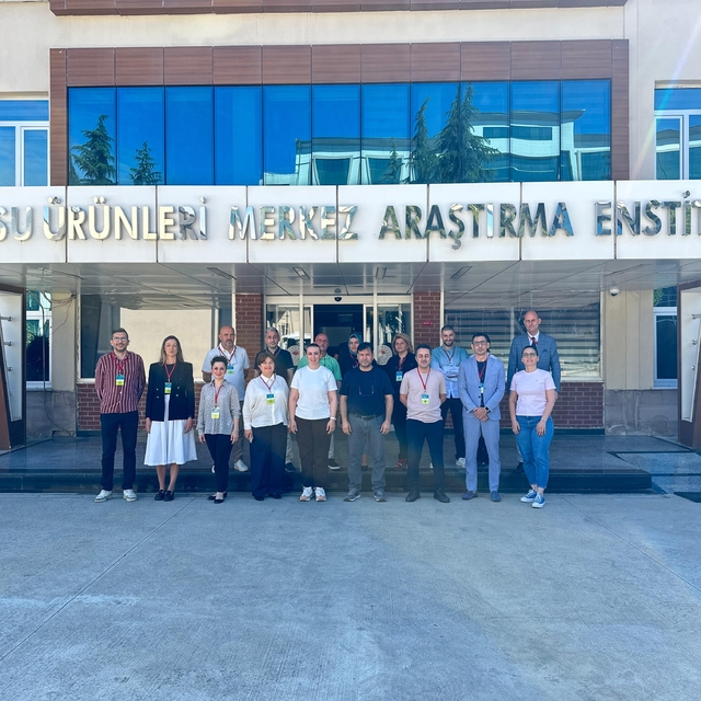 Trabzon Su Ürünleri Merkez Araştırma Enstitüsü ev sahipliğinde teknik eğiti...