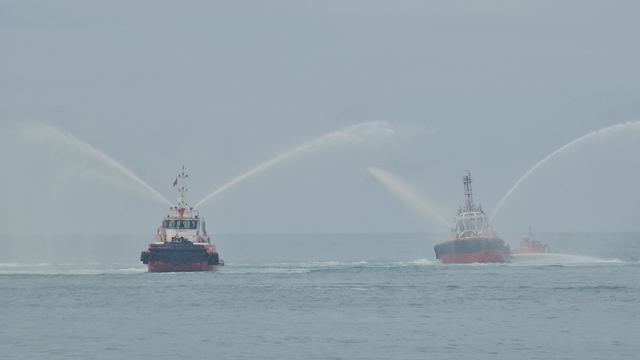Zonguldak'ta Kabotaj Bayramı'nda su gösterili kutlama