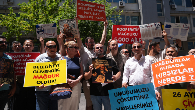 Kooperatif mağdurlarından İzmir Büyükşehir Belediyesine yönelik yolsuzluk soruşturmasına ilişkin açıklama