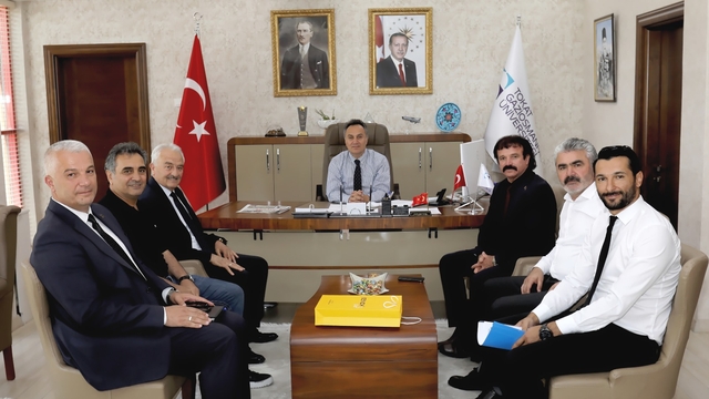 TOGÜ Rektörü Yılmaz'a ziyaret