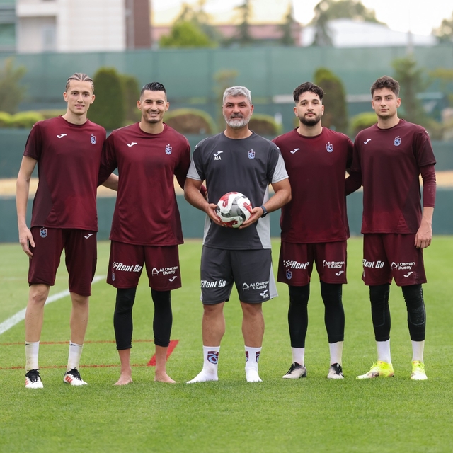Trabzonspor akşam antrenmanını tamamladı