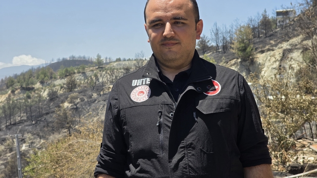 Hatay'da yanan alanlar havadan görüntülendi (3)