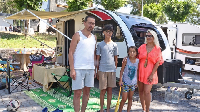 Antalya'da Karavan Park ziyaretçilerini ağırlıyor