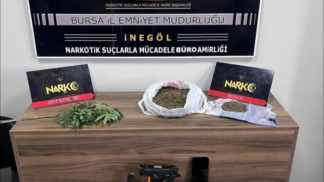 Evinde uyuşturucuyla yakalanan şüpheli tutuklandı