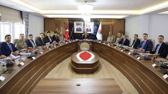 Şırnak'ta İl Güvenlik ve Asayiş Koordinasyon Toplantısı yapıldı