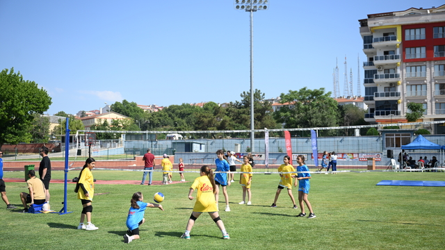 Edirne'de yaz spor okulları açıldı