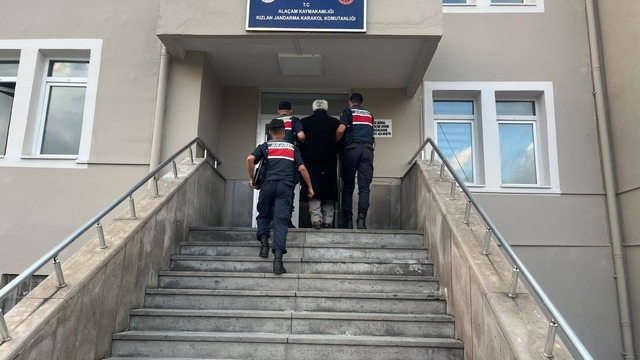 Samsun'da 19 yıl hapis cezası bulunan firari hükümlü yakalandı