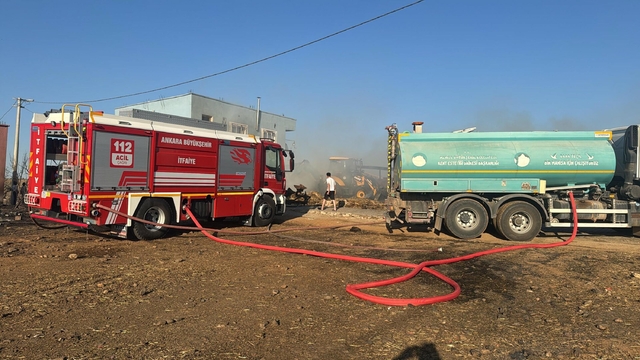 Manisa'da çıkan yangın İzmir'e ulaştı