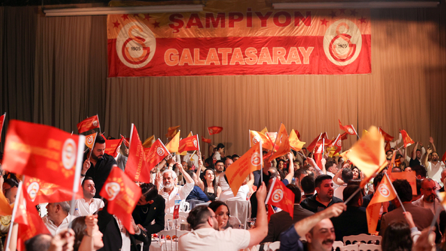 Galatasaray'ın 25. şampiyonluğu Konya'da kutlandı
