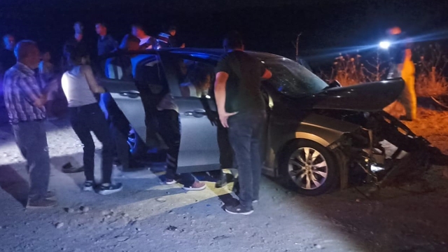 Balıkesir'de zincirleme trafik kazasında 9 kişi yaralandı