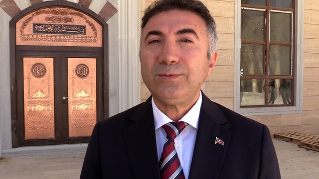 Batman Üniversitesi'nde yapımına başlanan cami inşaatı çalışmalarında sona gelindi