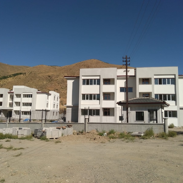 Keban'da emniyet lojmanlarının inşa çalışmaları sürüyor