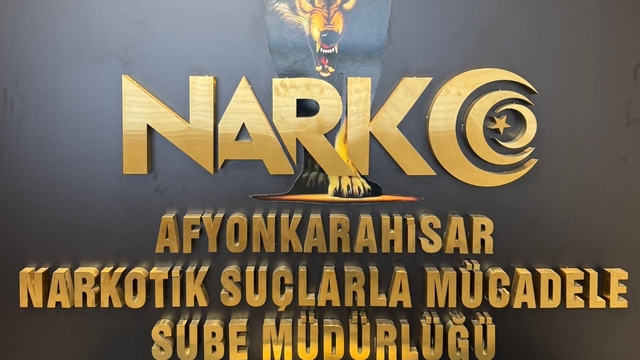Afyonkarahisar'da uyuşturucu operasyonunda yakalanan şüpheli tutuklandı