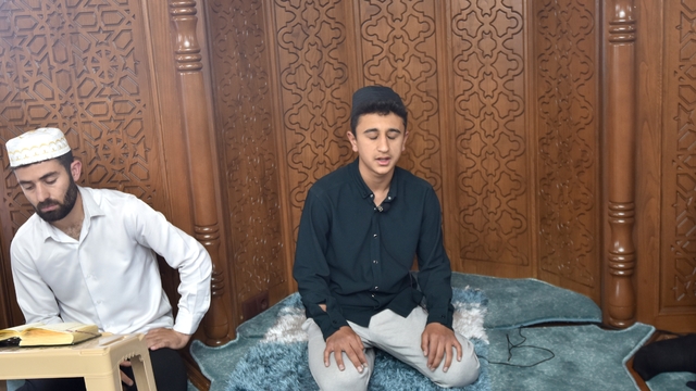 Bitlis'te hafız öğrenci, Kur'an-ı Kerim'i bir günde hatmetti