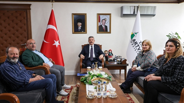 TİGAD Genel Başkanı Geçgel'den Artvin Valisi Ergün'e ziyaret