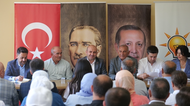 AK Parti Eskişehir İl Başkanı Albayrak, Han ilçesini ziyaret etti