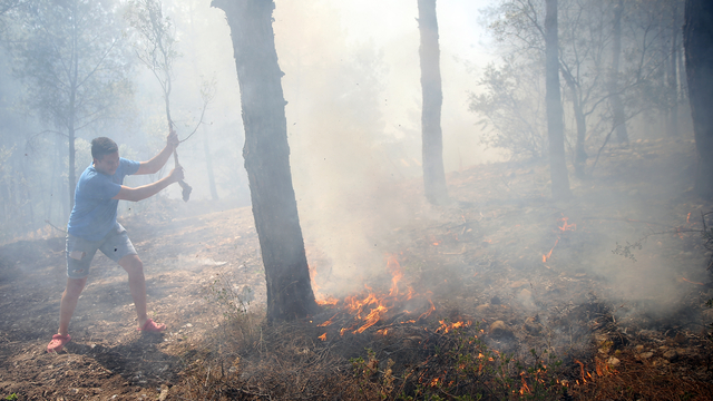 GÜNCELLEME - Muğla'da çıkan orman yangını kontrol altına alındı