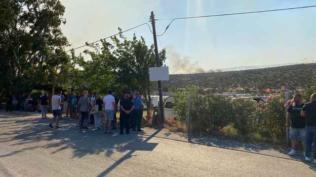 İzmir'deki orman yangını 2'nci gününde (5)