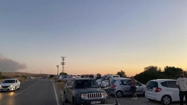 İzmir'deki orman yangını 2'nci gününde (7)