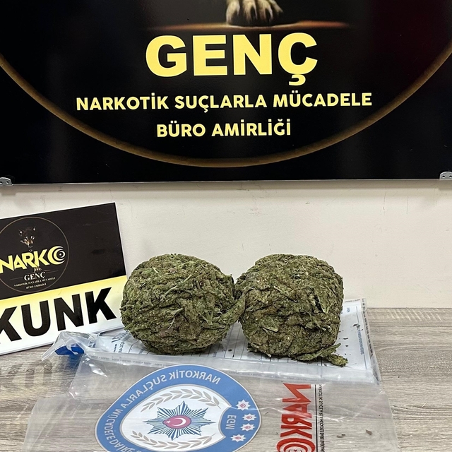 Bingöl'de uyuşturucu operasyonunda 1 zanlı tutuklandı