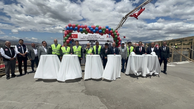 Akıncılar'da Atık Gazlaştırma ve Enerji Üretim Tesisi'nin temeli atıldı