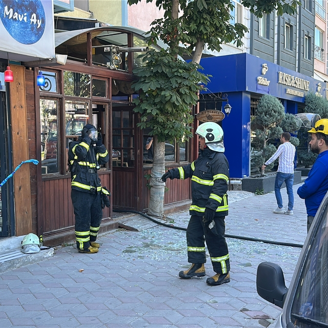 Kütahya'da ruhsatsız iş yerinde gaz kaçağı nedeniyle patlama; 1 yaralı