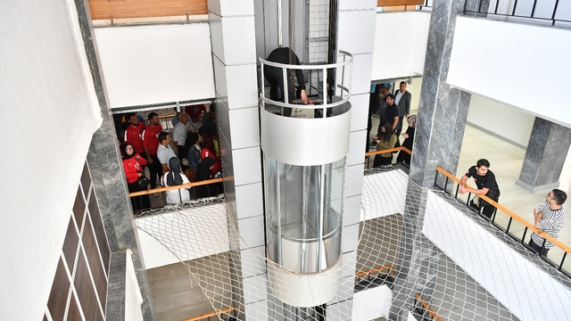 Kayseri'de "Asansörden Kişi Kurtarma" eğitimi düzenlendi