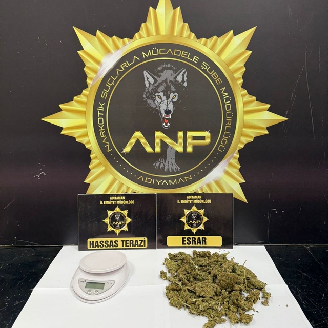 Adıyaman'da uyuşturucu operasyonunda 3 şüpheli yakalandı