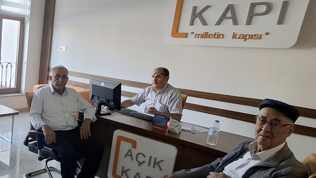 Beypazarı'nda Açık Kapı birimi hizmet vermeye devam ediyor