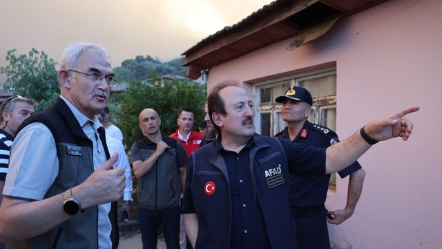 AFAD'dan Ödemiş'teki orman yangınına ilişkin bilgilendirme