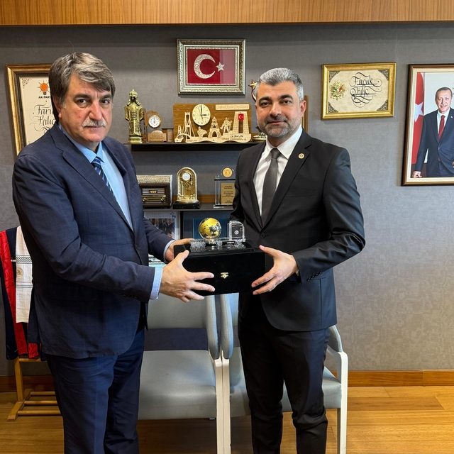 AK Parti Mardin Milletvekili Kılıç, Irak Meclis Başkanı Meşhedani ile görüş...