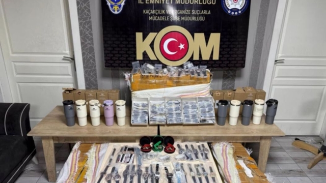 Aksaray'da sahte içki ve kaçakçılık operasyonunda 7 şüpheli yakalandı