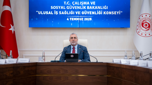 "Ulusal İş Sağlığı ve Güvenliği Konseyi" başkentte toplandı